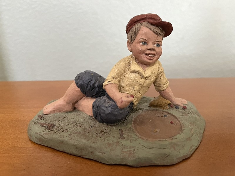 Ben Marbles 1987 All God's Children Martha Holcombe Figure #11 Statue 3.25  Tall