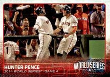 2015 2015 Topps 2014 World Series Hunter Pence San Francisco Giants #9