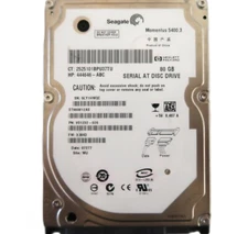 Seagate ST980812AS 9S1232-020 3.BHD (5LY) WU China 80gb 2.5" Sata HDD 01/2007