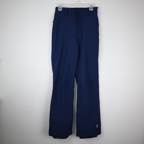 Free Country Men's Ski Pants sz Small 34"-36" Flex Softshell Ski Pant blue nwt