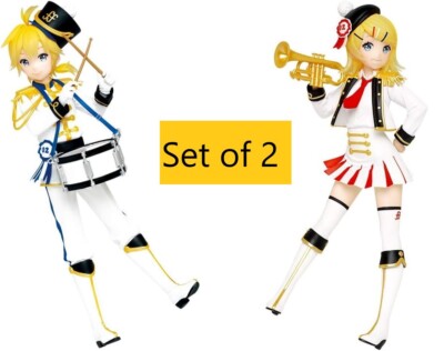Vocaloid Hatsune Miku Winter Live Kagamine Rin Kagamine Len Figur Wink 2 Set