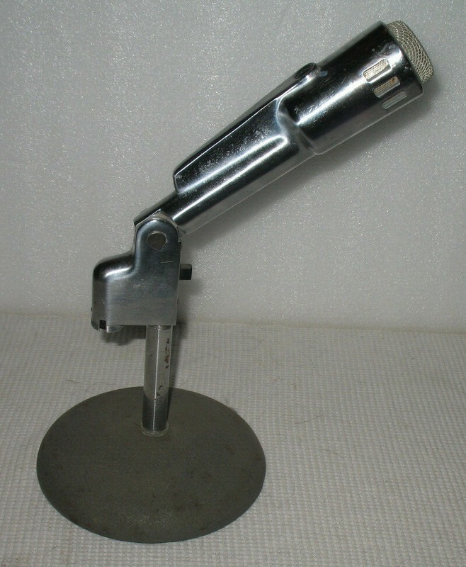 Vintage Electro-Voice Model 664 cardioid dynamic microphone w/stand