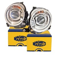 ✅ 2X Xenon Hauptscheinwerfer Rechts Und Links, Oben FüR Fiat 500 500C