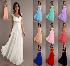 Abendkleid Ballkleid Brautjungfernkleid Kleid hellblau A1223HB 42 sofort liefer.