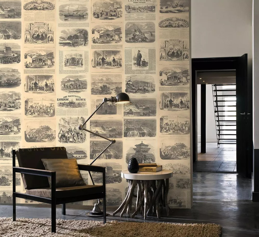 3D Retro Poster 10389NA Wallpaper Wall Mural Removable Self-adhesive Fay