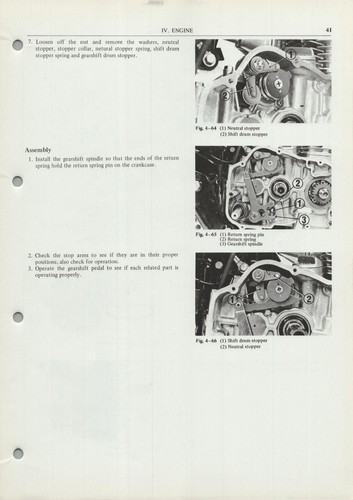 PDF Honda CB500T DOHC Twin (75-78) Digital Service Reparaturanleitung CB 500 T PDF - Bild 16 von 24