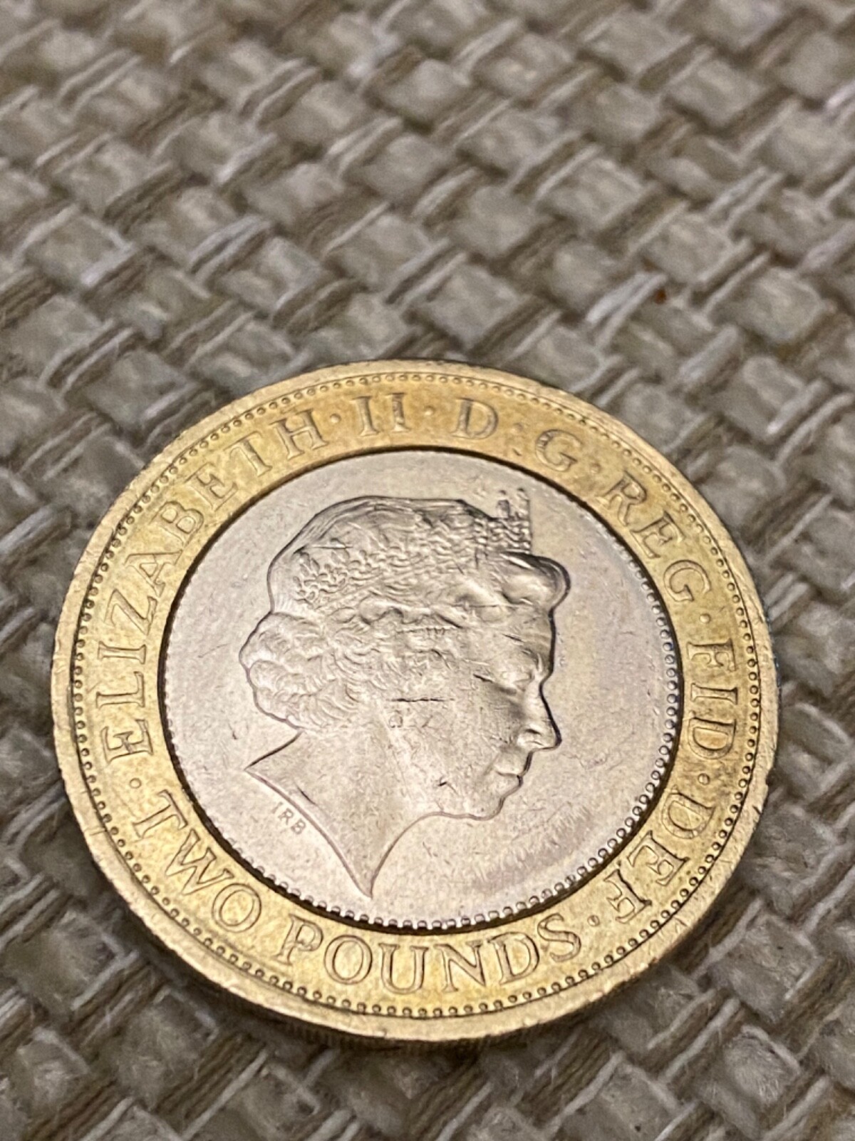 super rare error 2 pound coin lord kitchener WW1 your country needs you