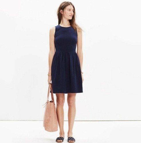 Madewell Afternoon dark Blue Dress Size 