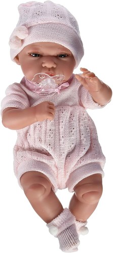 Antonio Juan 13" Vinyl Anatomically Correct Girl Baby Doll New Sealed Box $129 - Picture 7 of 8