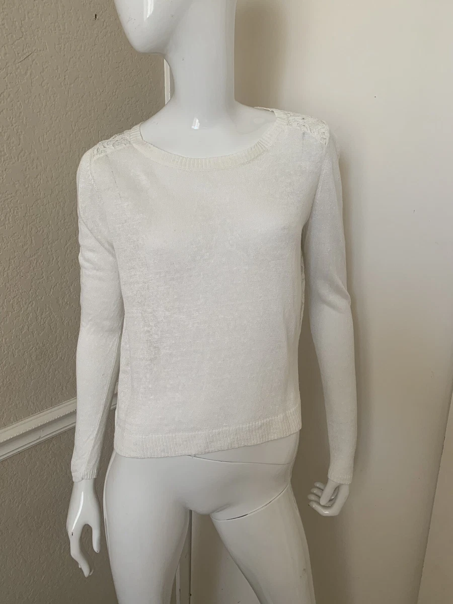 Joie white sweater cheap