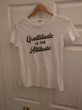 Sub Urban Riot "Gratitude Is The Attitude" Tee  T-Shirt Size XS