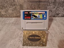 Thumbnail of ebay&reg; auction 394891135947 | SNES Super Nintendo Sensible Soccer European Champions Modul ESP