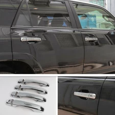 For 2010-2021 Toyota 4Runner ABS Chrome Exterior Side Door Handle Cover Trim 8P