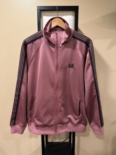 Needles Track Smooth Pink Track Jacket