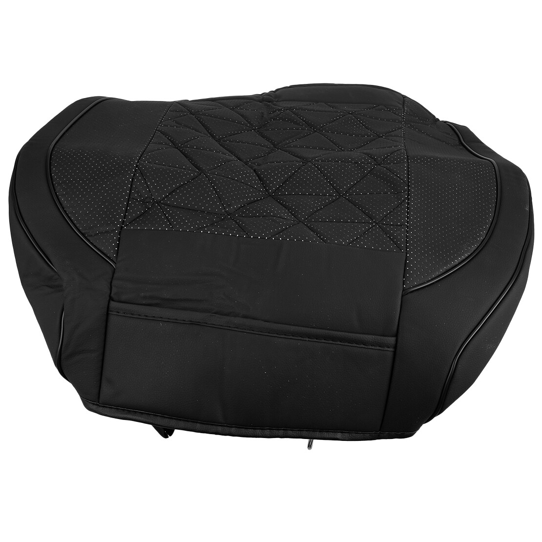 Car Seat Cover Full Surround Seat Cushion Leather Protector Pad Mat 1pc-image