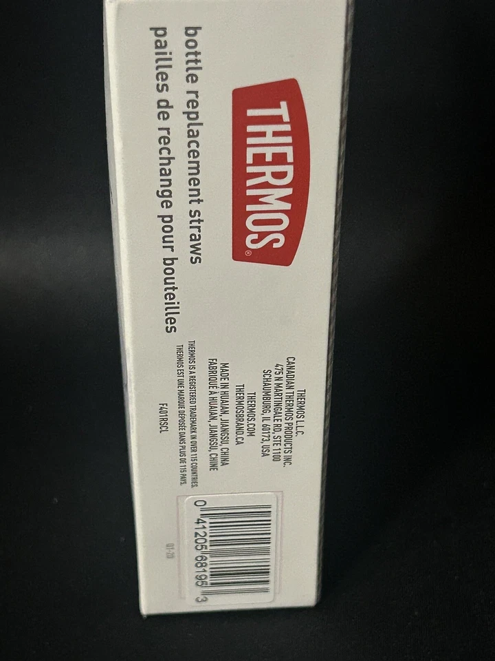 Thermos 12 унций Пластиковые сменные соломинки для детских бутылок Funtainer - Изображение 3 из 4