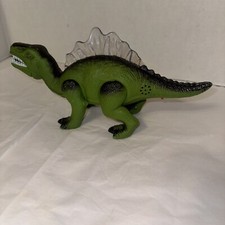 Steam Life Walking Dinosaur Toy Walks Mouth Moves Roars tongue Back lights up