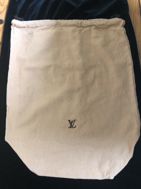 louis vuitton drawstring dust bag