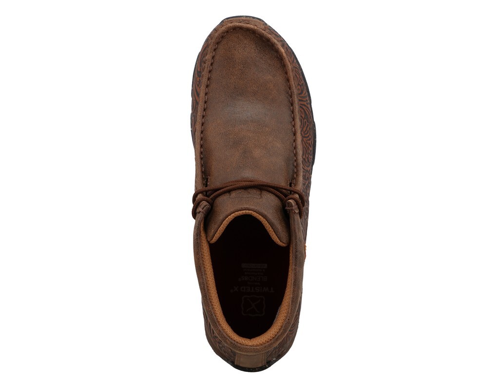 Twisted X Casual Shoes Womens Chukka Driving Moc Brown