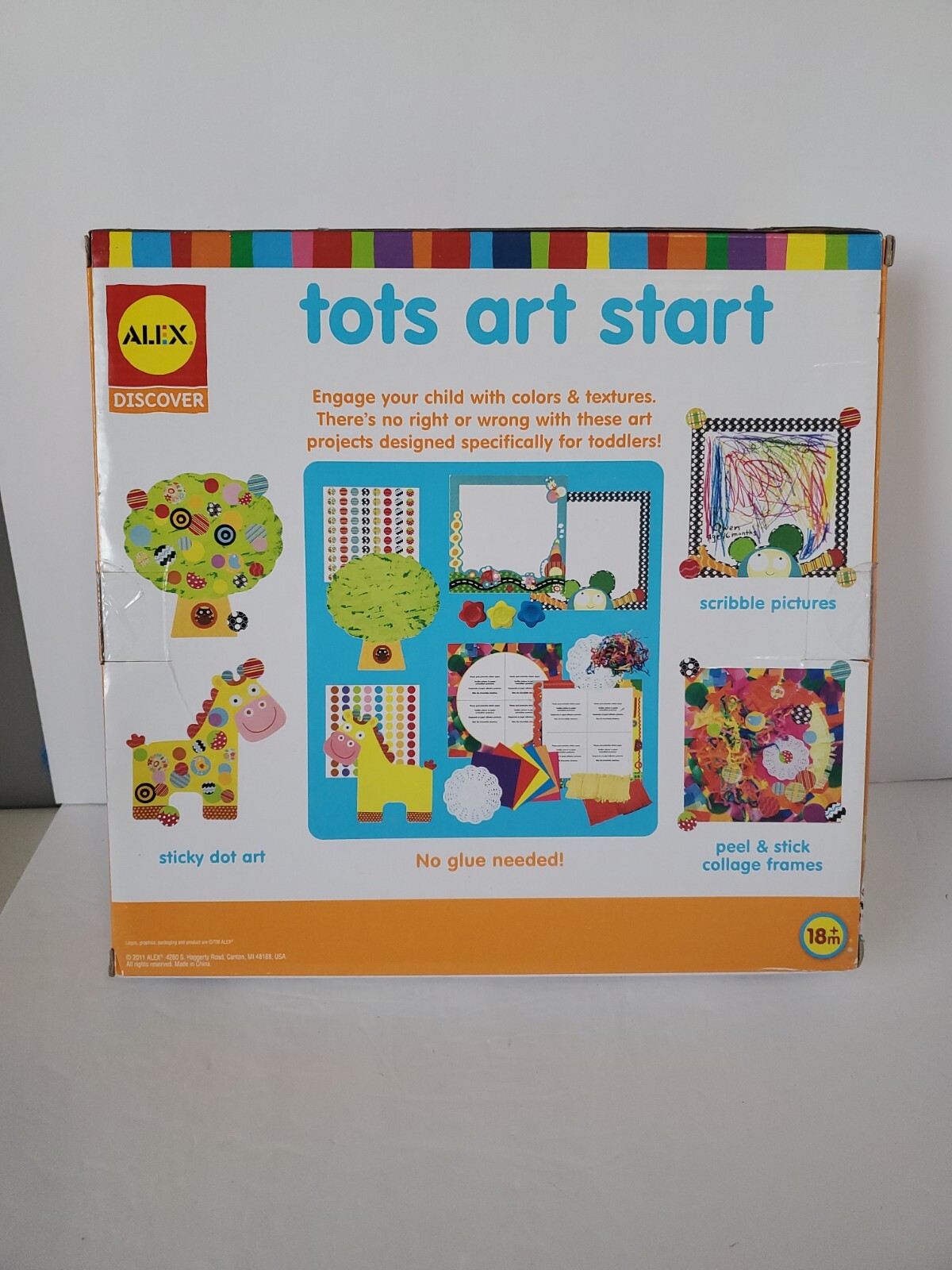ALEX Toys Junior Art Start 1851 Girls Boys Design Ages 2+ Kitchen School Learn