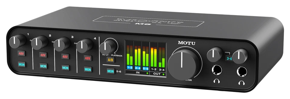 Motu M6 USB C Audio Interface UPC 839128006263 - Image 3 of 4
