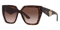 Dolce & Gabbana DG4438 502/13 55 Havana Sonnenbrille Gradient Brown