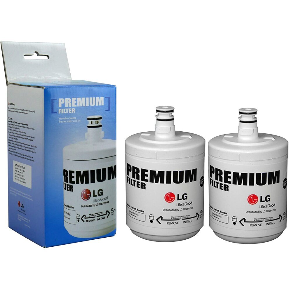 LT500P/ 5231JA2002A LG Premium Refrigerator Water Filter Multipacks 2