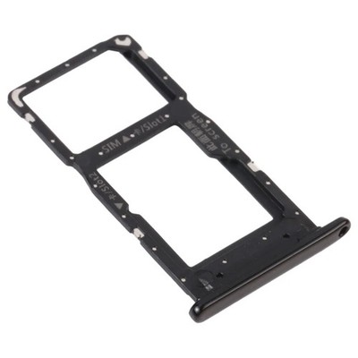 SIM Card Tray + SIM Card Tray / Micro SD Card Tray for Honor 9S, For Honor 9S