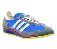 Adidas Originals SL72 Vintage Uomo Trainer Blu (UK 7-12) Nuove di zecca