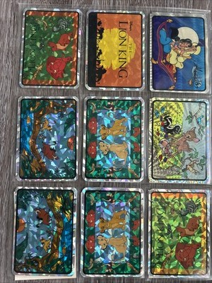 Vintage Lion King Prism Stickers Rare Lot Of 14