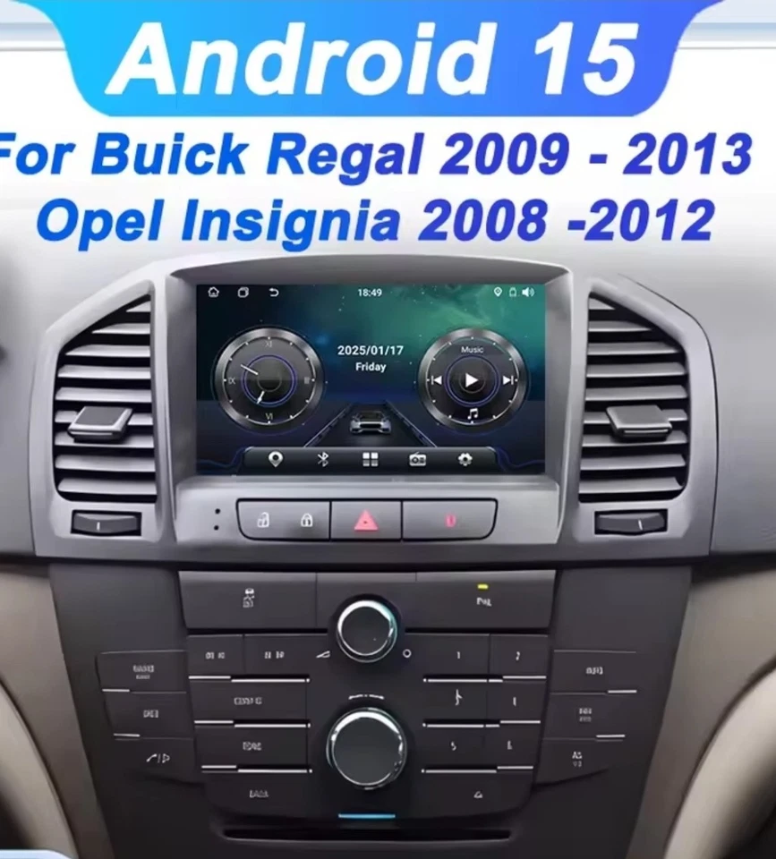 Vauxhall Insignia Head Unit Stereo Sat Nav Android 6GB RAm 128GB Storage - Image 3 of 4