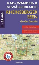 Rad - Wander- und Gewässerkarte Rheinsberger...