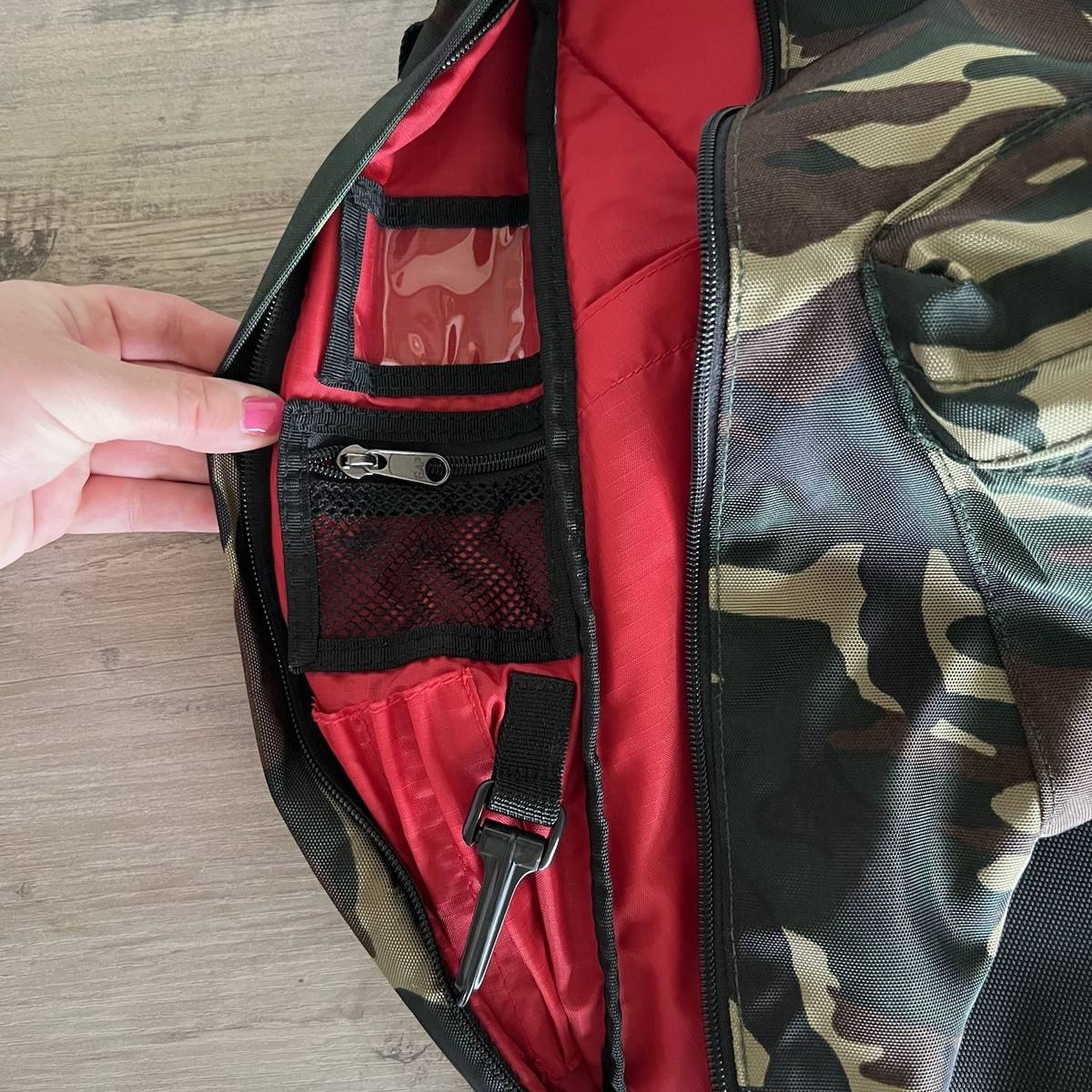 Vintage Y2K Gap Sling Backpack Camo Canvas Tactical Cargo