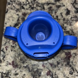 Provale Regulating Drinking Cup Blue 5cc Single Sip Swallow Aid with Lid