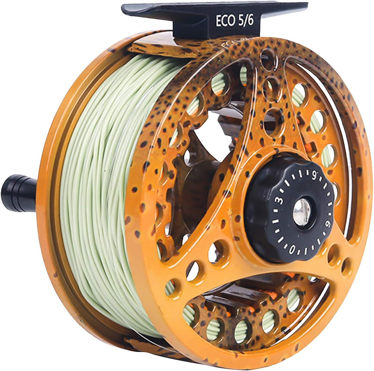 Moulinet Pêche à La Mouche JMC K10 K7 Taille 3-6 + 4 Bobines - Promotion été