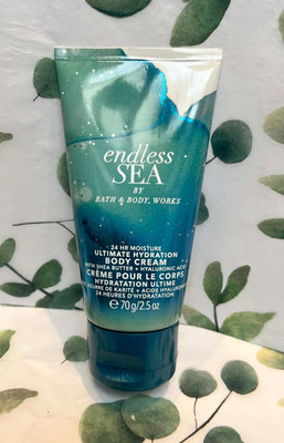 100% Bath & Body Works Endless Sea Hydration Body Cream 70g