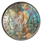 1900-O PCGS MS64 MORGAN $ - GORGEOUS MULTICOLOR - RAINBOW TONED (VIDEO)