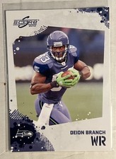 2010 Score #256 Deion Branch Seattle Seahawks Football Card