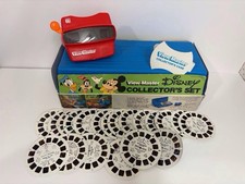Vintage View Master Disney Collectors Set 3D Viewer Case 20 Reels