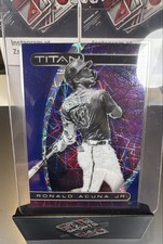 2021 Panini Chronicles - Titan Ronald Acuña Jr. #2 Blue Velocity