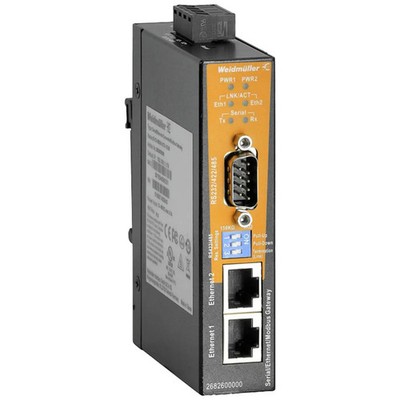 Weidmüller Gateway Gateway Schnittstellen RJ-45 Sub-D9 IE-CS-MBGW-2TX-1COM