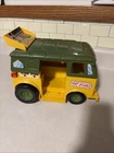 Vintage 1989 Teenage Mutant Ninja Turtles TMNT Party Wagon Van Bus Not Complete