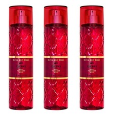3-Pack Bath  Body Works Oh Cherry Fine Fragrance Mist 8 fl oz   NEW  AUTHENTIC
