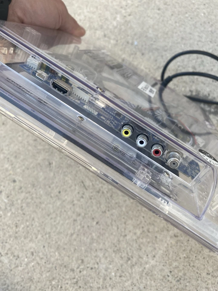 AMP'D 13" LED TV Clear Monitor SLTV  Prison Jail Tech  (no speakers) - Image 4 of 4