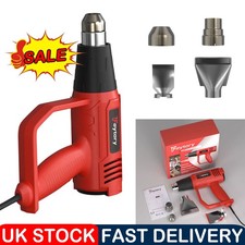 Heat Gun Hot Air Gun Dual Temperature 4 Nozzles Tool High Power Tool 2000W