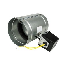 IO HVAC CONTROLS OAD-06-24V Damper 6" 24V Motor Outside Air