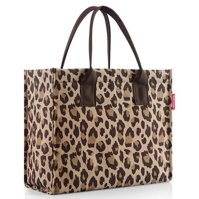 Reisenthel® Einkaufstasche Daily Shopper Leo Macchiato Kunststoff