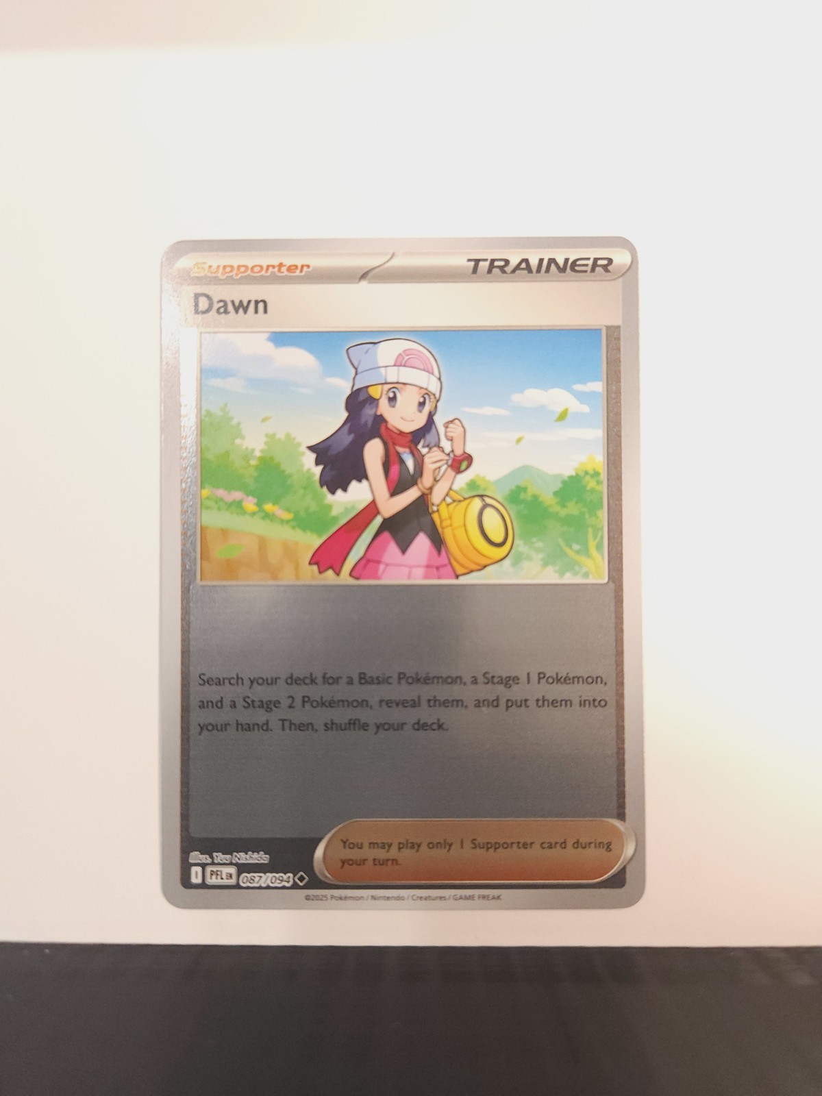 Dawn 087/094 Reverse Holo Pokemon TCG: Phantasmal Flames Near Mint (NM)