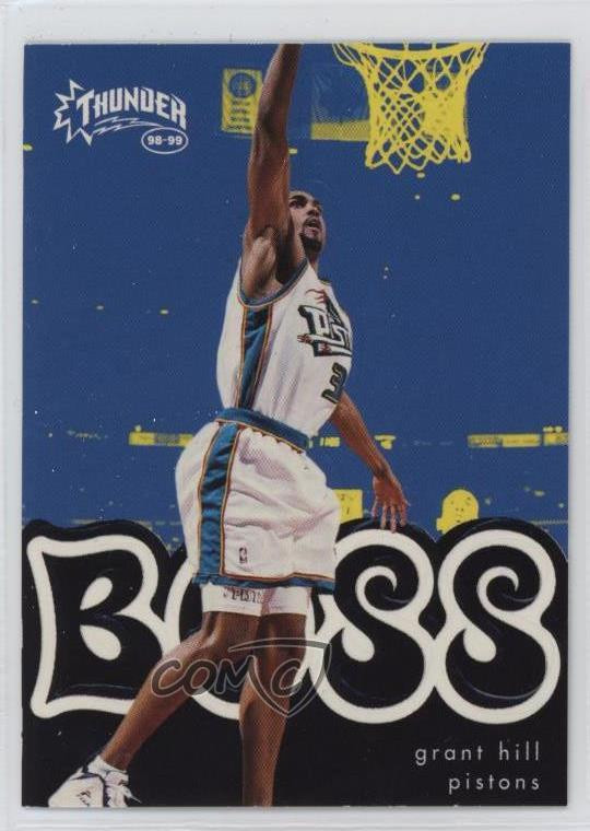 1998-99 Skybox Thunder Boss Grant Hill #6B HOF