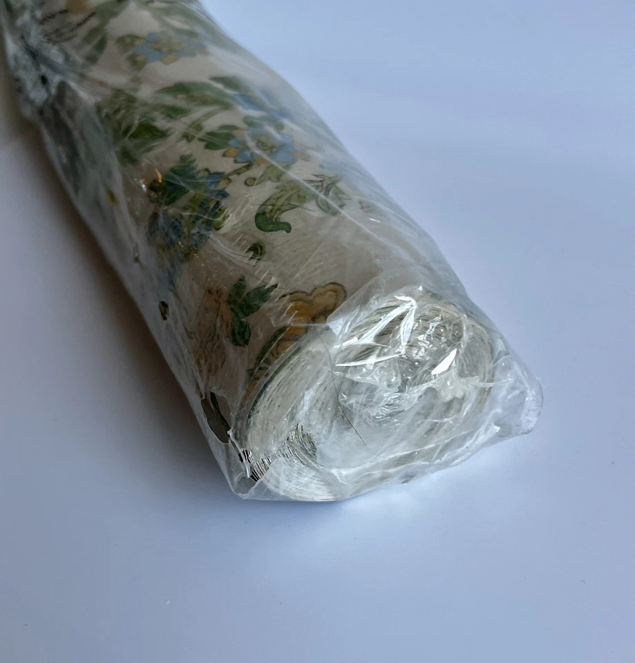 Vintage Retro Floral Wallpaper New Roll Old Stock 72 sq ft Imperial Wallcovering - Image 4 of 4